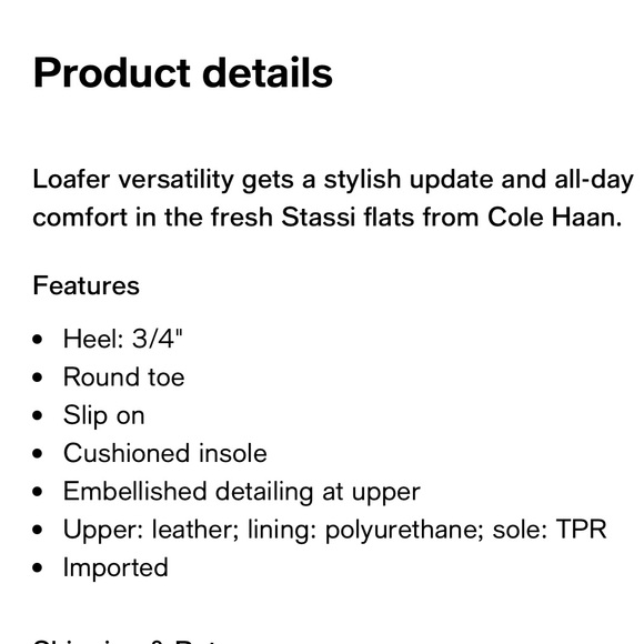 Cole Haan Stassi Women’s Embellished Loafers - Picture 2 of 9